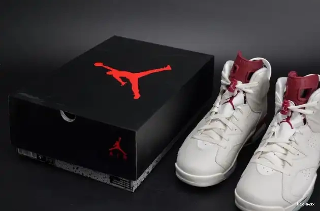 Cheap Maroon white 384664-116 Retro Jordan Air 6 0528